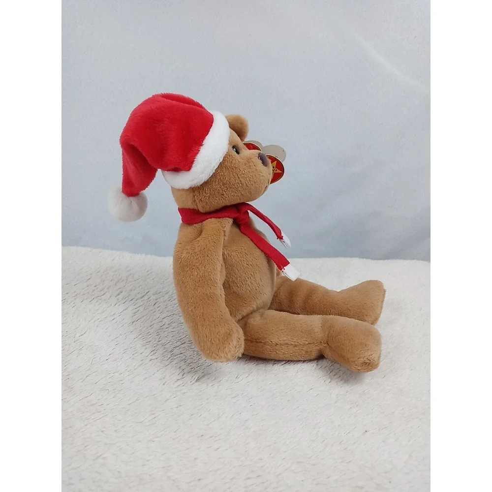 VTG Ty Beanie Baby Holiday Teddy Bear 1997 Christmas Bean‎ Bag Plush Animal